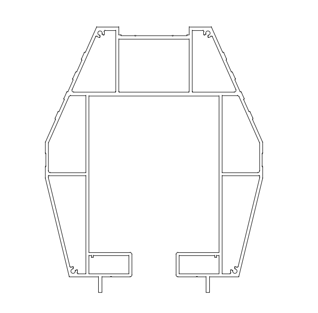 懸浮門鋁型材-工業鋁型材1